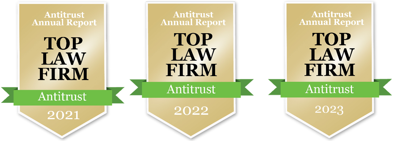 Garwin Gerstein & Fisher Top Law Firm badges